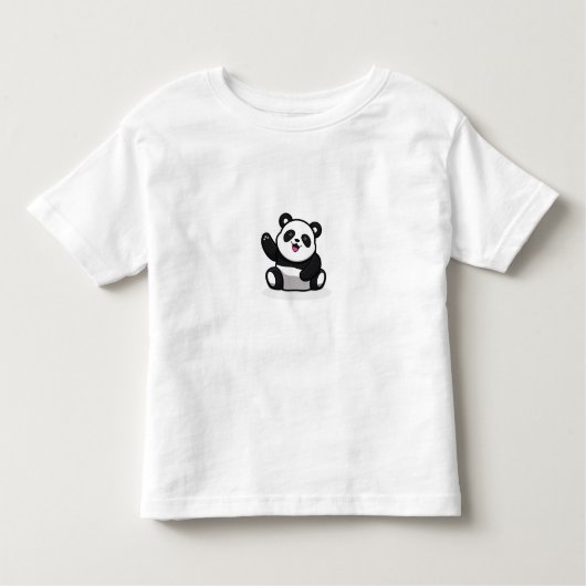 T-shirt Pour Les Tous Petits Panda (Devant)