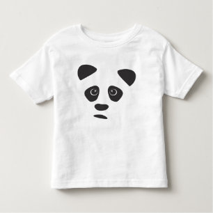 T-shirt Pour Les Tous Petits Panda triste