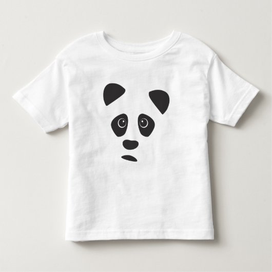 T-shirt Pour Les Tous Petits Panda triste (Devant)