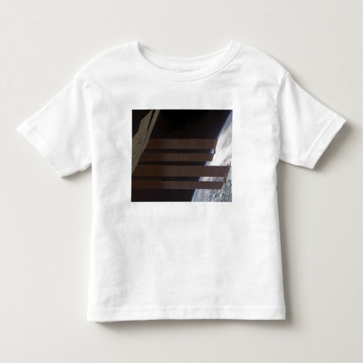 T-shirt Pour Les Tous Petits Panneau solaire de la Station spatiale internation (Devant)
