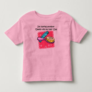 T-shirt Pour Les Tous Petits Papa A Fait Ma Journée Des Cheveux