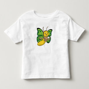 T-shirt Pour Les Tous Petits Papillon avec la coupe de café