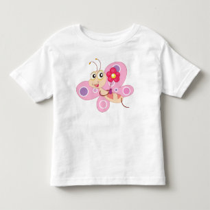 T-shirt Pour Les Tous Petits papillon mignon