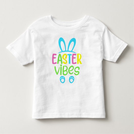 T-shirt Pour Les Tous Petits Pâques Vibes Pastel (Devant)