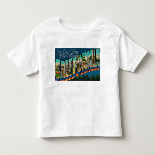 T-shirt Pour Les Tous Petits Parc national d'arbre de Joshua, CA - grandes (Devant)