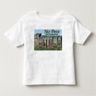 T-shirt Pour Les Tous Petits Parc national de Nez Perce, Montana