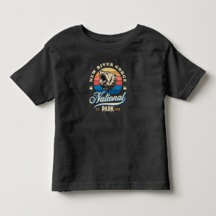 T-shirt Pour Les Tous Petits Parc national de River Gorge