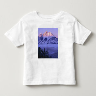 T-shirt Pour Les Tous Petits PARC NATIONAL GRAND TETON, WYOMING. ÉTATS-UNIS. Br