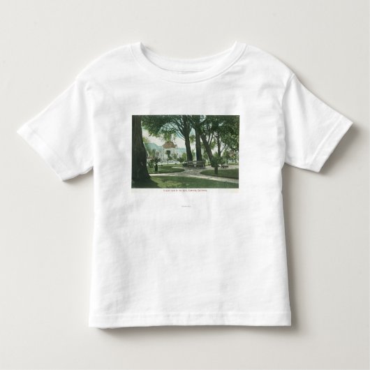 T-shirt Pour Les Tous Petits Parc ViewAlameda, CA de ville (Devant)