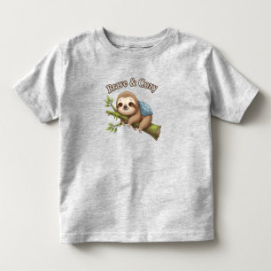 T-shirt Pour Les Tous Petits Paresseux – Champion du Temps de Nuit