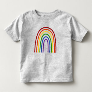 T-shirt Pour Les Tous Petits Parties scintillant de fierté dessinée à la main a