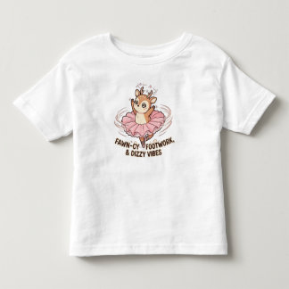 T-shirt Pour Les Tous Petits Pas de fawn-cy et vibes étourdissantes