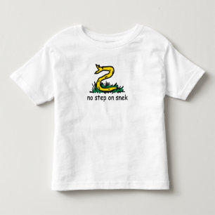 T-shirt Pour Les Tous Petits Pas de pas sur les mèmes de snek parodie de Gadsde