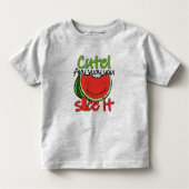 T-shirt Pour Les Tous Petits pastèque mignonne d'été (Devant)