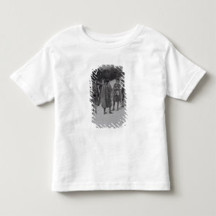 T-shirt Pour Les Tous Petits Paul Revere apportant des nouvelles à Sullivan