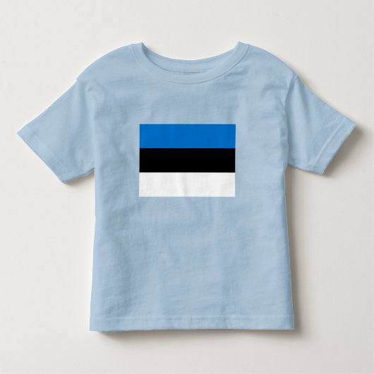 T-shirt Pour Les Tous Petits Pavillon Estonie (Devant)