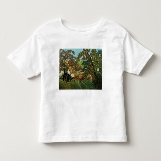 T-shirt Pour Les Tous Petits Paysage exotique (Devant)