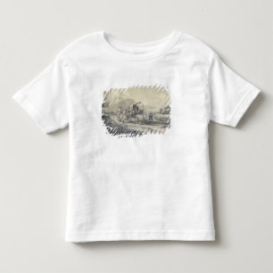 T-shirt Pour Les Tous Petits Paysage ouvert de Thomas Gainsborough   avec le