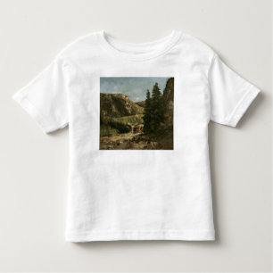 T-shirt Pour Les Tous Petits Paysage près d'Ornans, c.1858