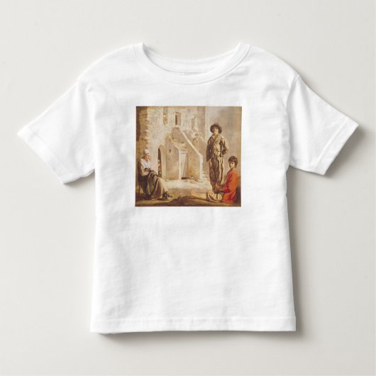 T-shirt Pour Les Tous Petits Paysans devant leur maison, ch. 1641 (Devant)