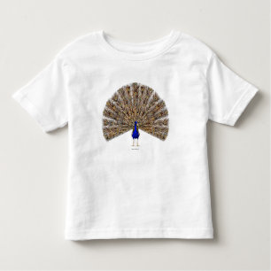 T-shirt Pour Les Tous Petits Peacock Blue Toddler
