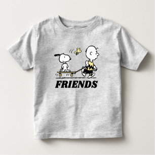 T-shirt Pour Les Tous Petits PEANUTS   Amis Patinage