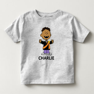 T-shirt Pour Les Tous Petits Peanuts Franklin Halloween Vampire