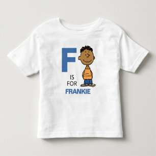 T-shirt Pour Les Tous Petits PEANUTS Franklin personnalisé