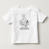 T-shirt Pour Les Tous Petits Peanuts Gang Lecture Comics (Devant)