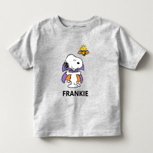 T-shirt Pour Les Tous Petits Peanuts Snoopy Woodstock Vampire Halloween