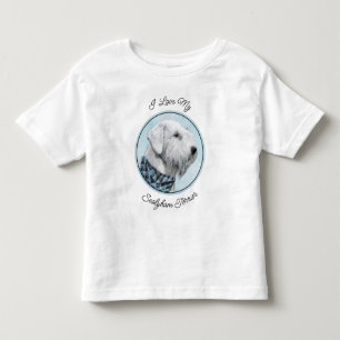T-shirt Pour Les Tous Petits Peinture Sealyham Terrier - Cute Original Chien Ar