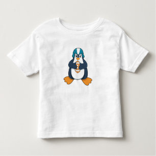T-shirt Pour Les Tous Petits Penguin de football