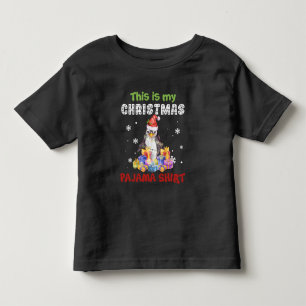 T-shirt Pour Les Tous Petits Penguin Voici Ma Chemise De Pyjama De Noël