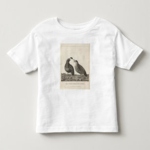 T-shirt Pour Les Tous Petits Perdrix masculine et femelle de la Californie
