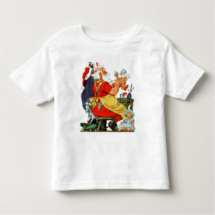T-shirt Pour Les Tous Petits Père Noël au travail