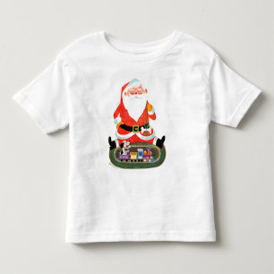 T-shirt Pour Les Tous Petits Père Noël avec le train