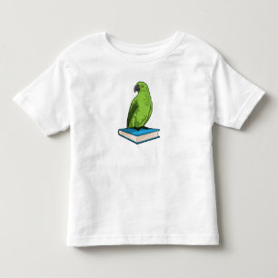T-shirt Pour Les Tous Petits Perroquet avec livre