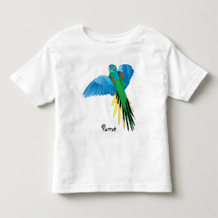 T-shirt Pour Les Tous Petits Perroquet coloré
