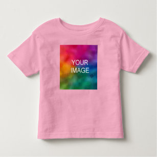 T-shirt Pour Les Tous Petits Personnaliser Elégant rose couleur Modèle tendance