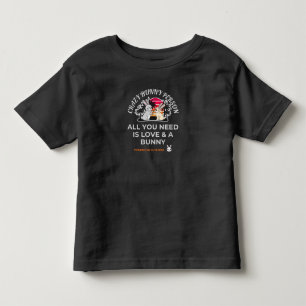 T-shirt Pour Les Tous Petits Personne Lapin Fou