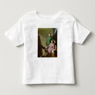 T-shirt Pour Les Tous Petits Peter et James Romney, 1766 (huile sur la toile)