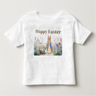 T-shirt Pour Les Tous Petits Peter le lapin Joyeux Pâques