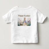 T-shirt Pour Les Tous Petits Peter le lapin Joyeux Pâques (Dos)