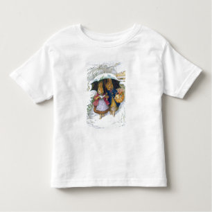 T-shirt Pour Les Tous Petits Peter Rabbit (parapluie)