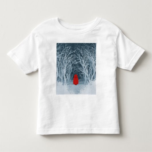 T-shirt Pour Les Tous Petits Petit Chaperon Rouge (Devant)