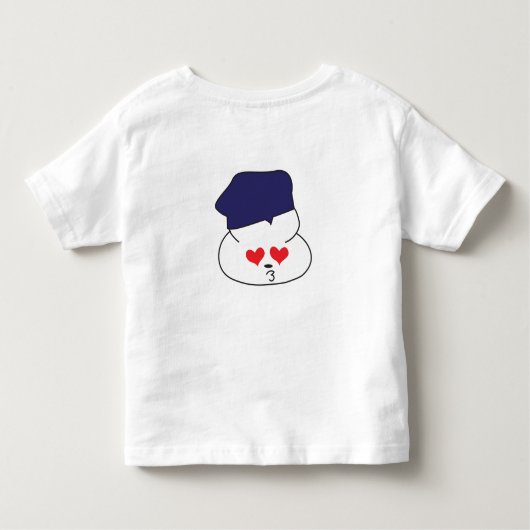 T-shirt Pour Les Tous Petits Petit Chubby J (Dos)