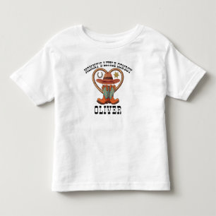 T-shirt Pour Les Tous Petits Petit Cowboy de Maman Personnalisé