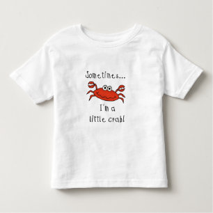 T-shirt Pour Les Tous Petits Petit crabe