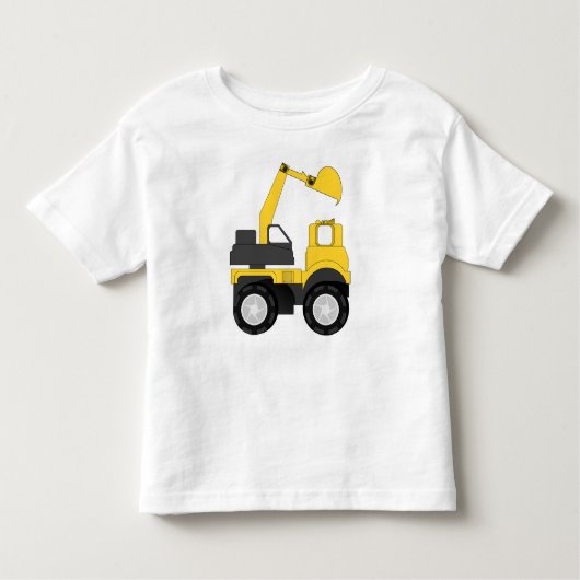 T-shirt Pour Les Tous Petits Petit Digger (Devant)