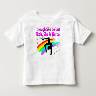 T-SHIRT POUR LES TOUS PETITS PETIT MAIS FIERCE GYMNAST